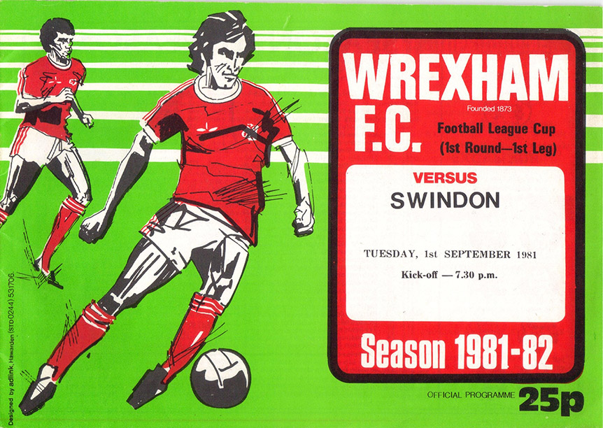 <b>Tuesday, September 1, 1981</b><br />vs. Wrexham (Away)